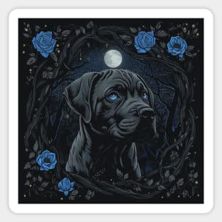 Gothic Staffy Sticker